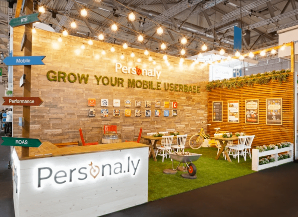 The Persona.ly booth at Demxco, in Cologne Germany 