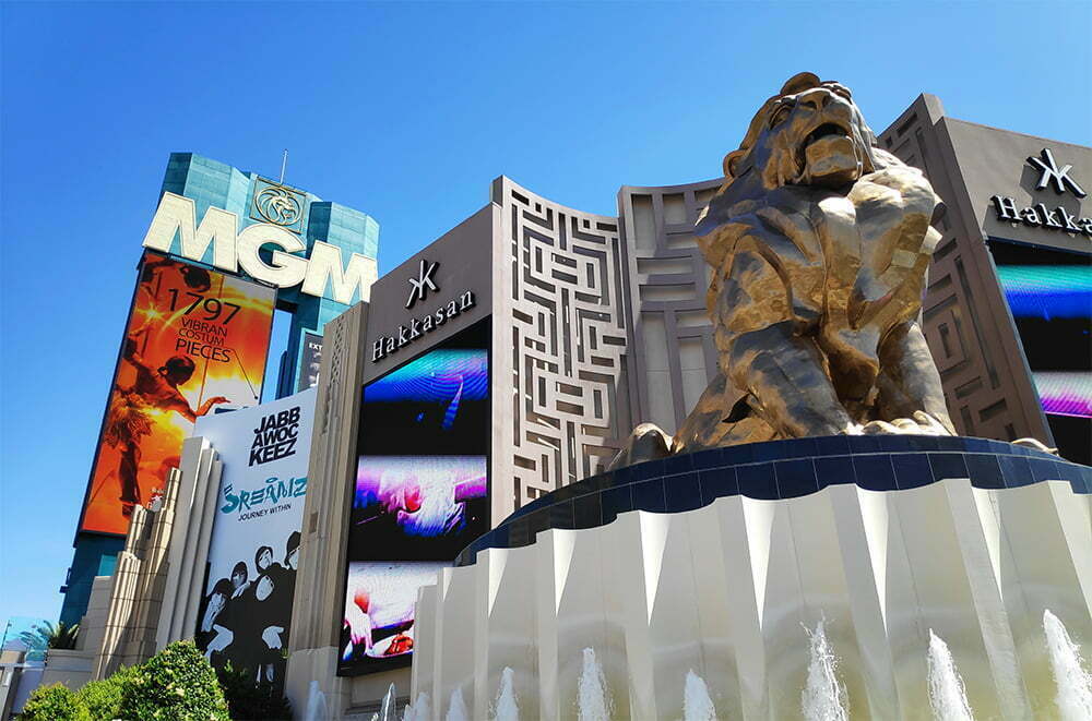 Outside the venue at MGM Grand - MAU 2019